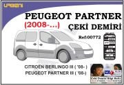 SGL-33304A PEUGEOT PARTNER ÇEKİ DEMİRİ 2008-.. PEUGEOT PARTNER AKSESUARLARI