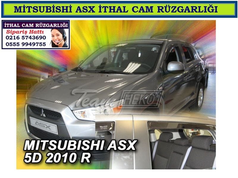 ASX CAM RÜZGARLIĞI 2010R ASX AKSESUARLARI