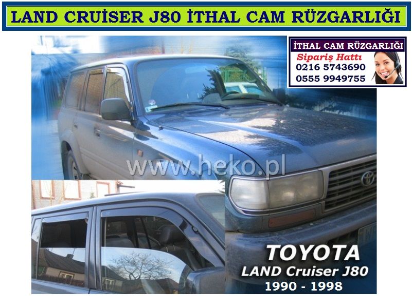 LAND CRUISER J80 CAM RÜZGARLIĞI 1990-1998 LAND CRUİSER AKSESUARLARI