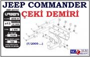 SGL-20302A JEEP COMMANDER ÇEKİ DEMİRİ 7/2005-.. JEEP COMMANDER AKSESUARLARI