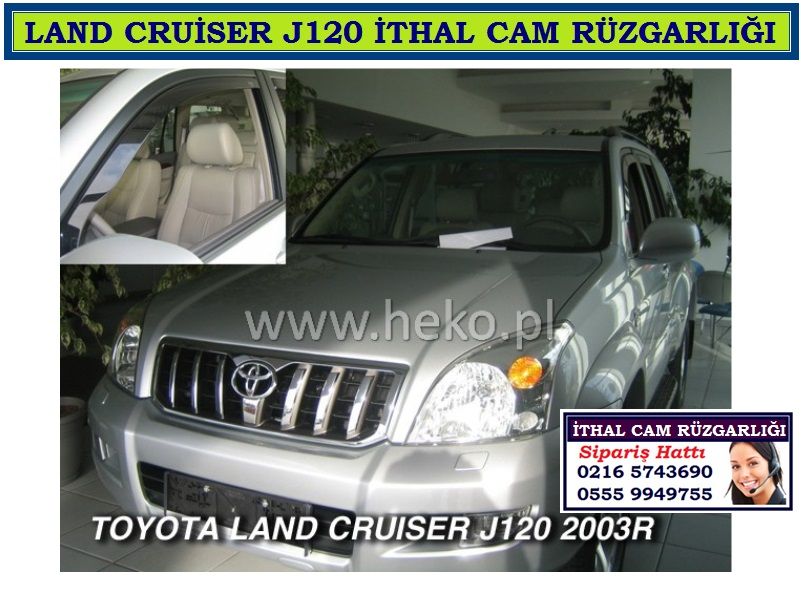 LAND CRUISER J120 CAM RÜZGARLIĞI 2003R LAND CRUİSER AKSESUARLARI