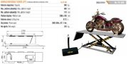 NETLİFT NL-TE 500 ELEKTRİKLİ MOTORSİKLET SERVİS LİFTİ YENİ ÜRÜN