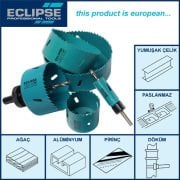 Eclipse EBV30-86 HSS Delik Açma Testeresi 86mm