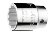 Ceta Form 3/4” 12 Köşe (Yıldız) Lokma Anahtar - Inch - 1-1/16'' x 52mm