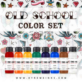 Xtreme Ink Old School Set 8x1/2 oz