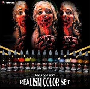 Xtreme Ink Ato Legaspi's Realism Color Set(15 colors)-1 oz