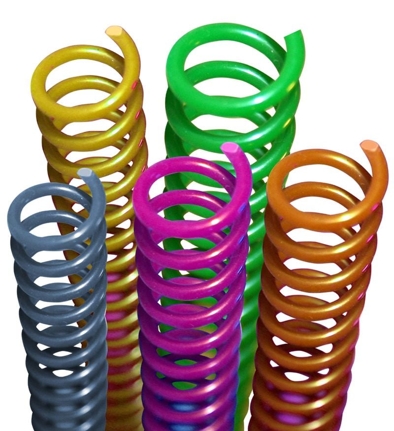 3:1 20 mm A4 Özel Renkli Plastik helezon spiraller 1000 ADET (10 Kutu)
