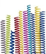 4:1 22 mm A4 Özel Renkli PET helezon spiraller 1000 ADET (10 Kutu)