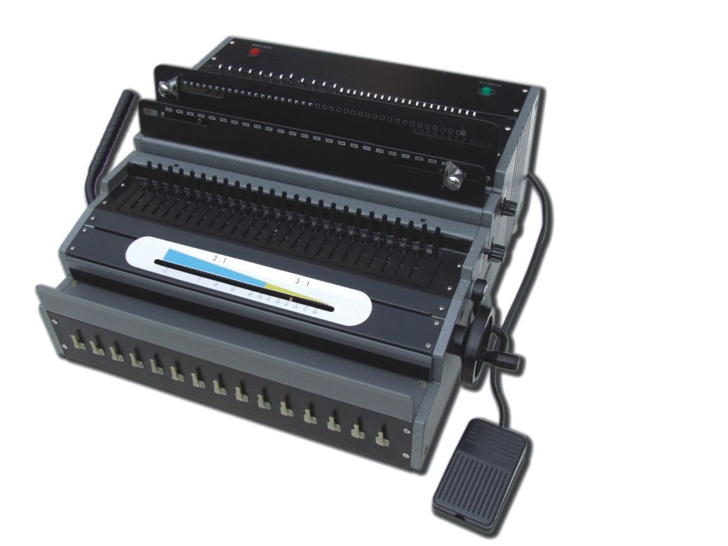 TPS Elektrikli 3.1 Tel Spiral ve Plastik Spiral Delme Ciltleme Makinesi