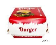 Hamburger Kutusu 130x130x100 mm 100'lük Paket