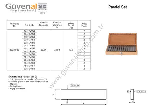2230 Paralel Set 28 Parça