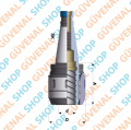 ISO 40 Bilyalı Pens Tutucu