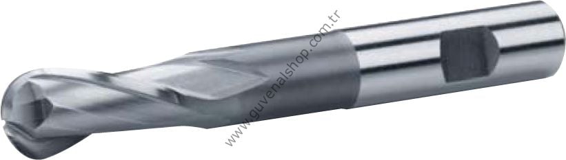 İki Ağızlı Kısa Küresel Freze