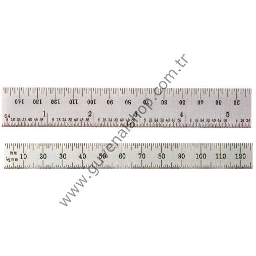 Paslanmaz Çelik Cetvel