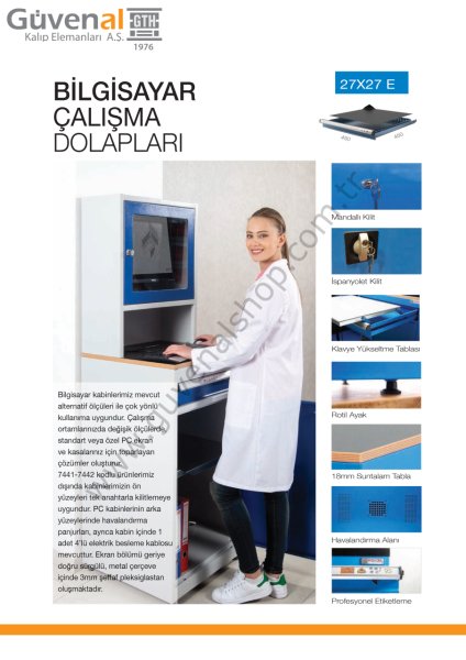 7440 - LCD Ekran İçin Bilgisayar Kabini