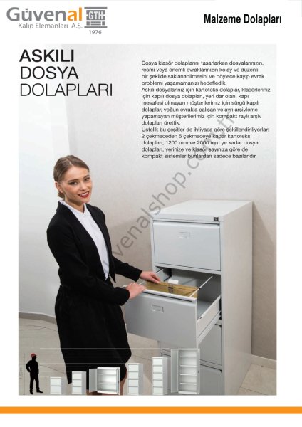6233 - 5 Gözlü Dosya Dolabı
