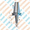 SK 50 Vidalı Tip Frezeler için Takım Tutucular Form AD/B