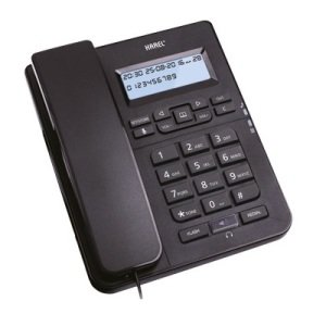 Karel TM145 Masa Telefonu Ekranlı Siyah