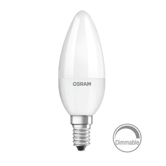 AMPUL LED OSRAM MUM TİPİ E14 DİM EDİLEBİLİR 5W 2700K SARI IŞIK