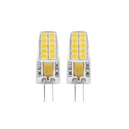 AMPUL LED KAPSÜL ECOLITE G4 12V 2,2W 250LM 6500K BEYAZ IŞIK (2'Lİ PAKET)