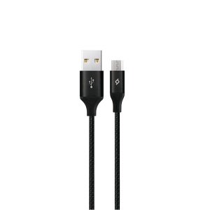 KABLO TTEC ŞARJ VE DATA KABLOSU USB / MICRO USB SİYAH