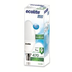 Ecolite Mum Led Ampul 5W E14 6500K