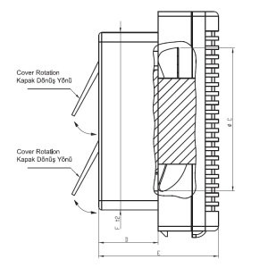 ASPİRATÖR BAHÇIVAN BPP-30 ÇİFT YÖNLÜ 40W 30CM