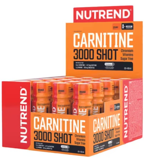 Nutrend L-Carnitine Shot 3000mg 20 Ampül