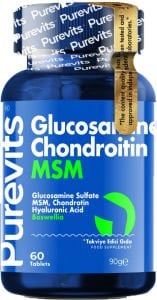 PUREVITS Glucosamine&Condroitin+Boswella 1.500mg 60 Tablets
