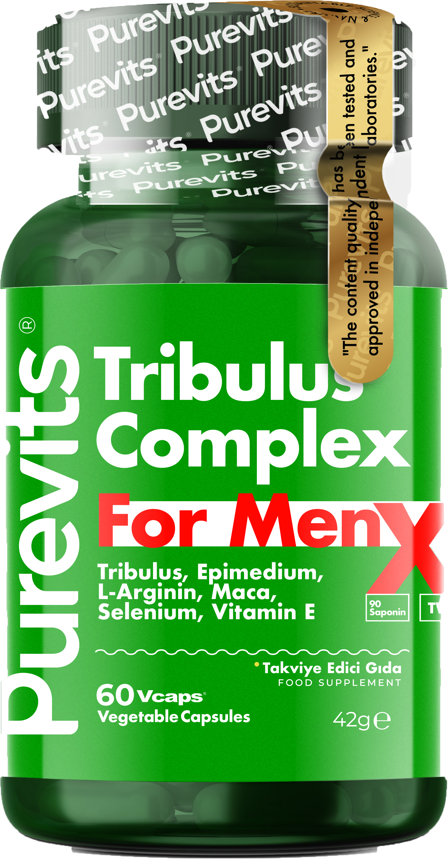 PUREVITS Formen Tribulus Complex 700mg 60 V-Cap