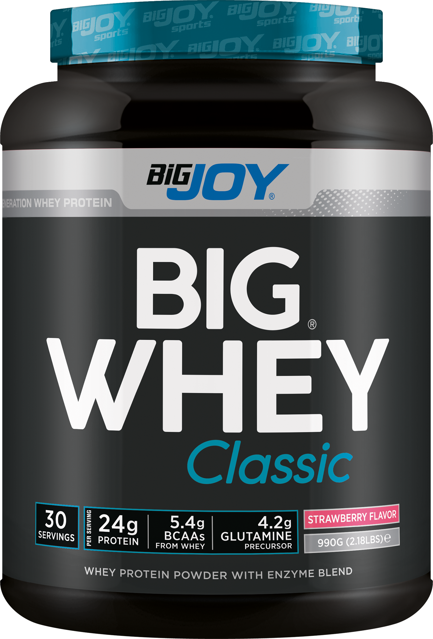 Bigjoy Sports BIGWHEY Whey Protein Classic Çilek 990g 30 Servis