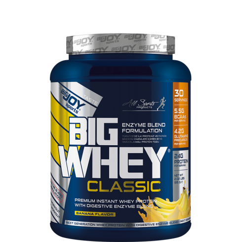 Bigjoy Sports BIGWHEY Whey Protein Classic Muz 990g 30 Servis