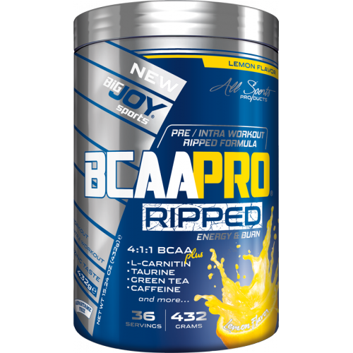 Bigjoy Sports BCAAPro 4:1:1 Ripped Limon 432g