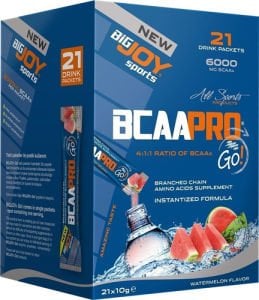 Big Joy Bcaa Pro Go! 21 Drink Packets Karpuz Aroma 10gr x 21 Adet