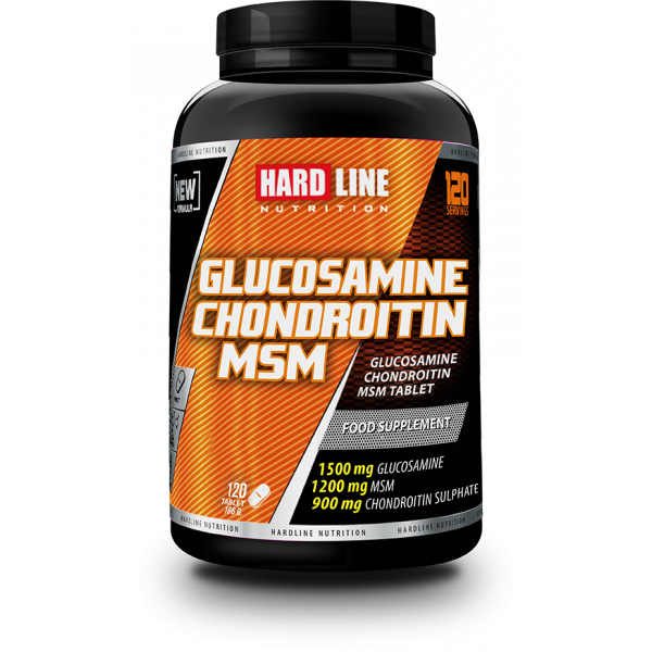 Hardline Glucosamine Chondroitin Msm 120 Tablet