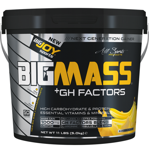 Bigjoy BIGMASS Gainer GH FACTORS MUZ 5kg