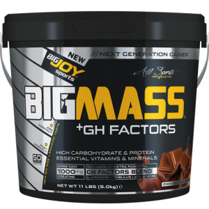 Bigjoy BIGMASS Gainer GH FACTORS ÇİKOLATA 5kg