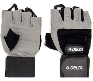 Delta FGE-915 Body & Fitness Eldiveni Siyah/Gri S