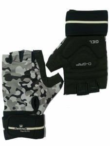 Hattrick Sportiva Fitness Eldiveni Kamuflaj Gri XXL