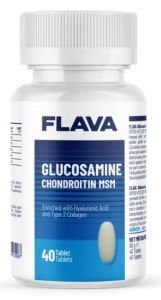 Flava Glucosamine Chondroitin MSM 40 Tablet