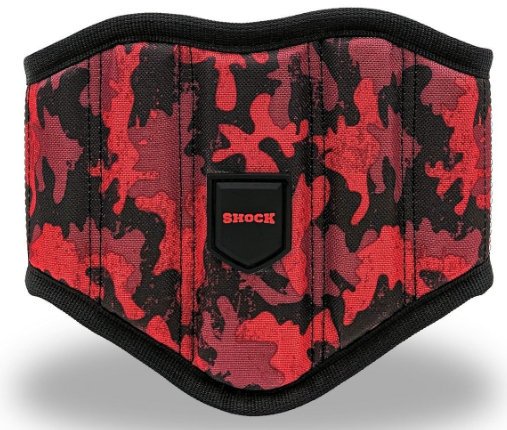 Shock Team Ağırlık Kemeri Kırmızı Kamuflaj L