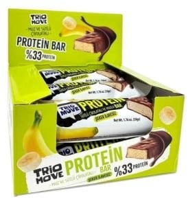 Trio Move Protein Bar Muz Aromalı (9X50 GR)