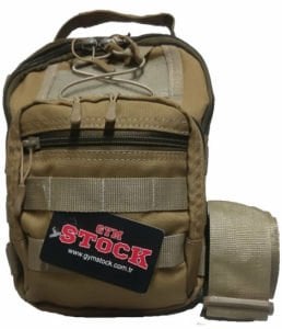 Shock Team Fonksiyonel Bel & Omuz Çanta Bej