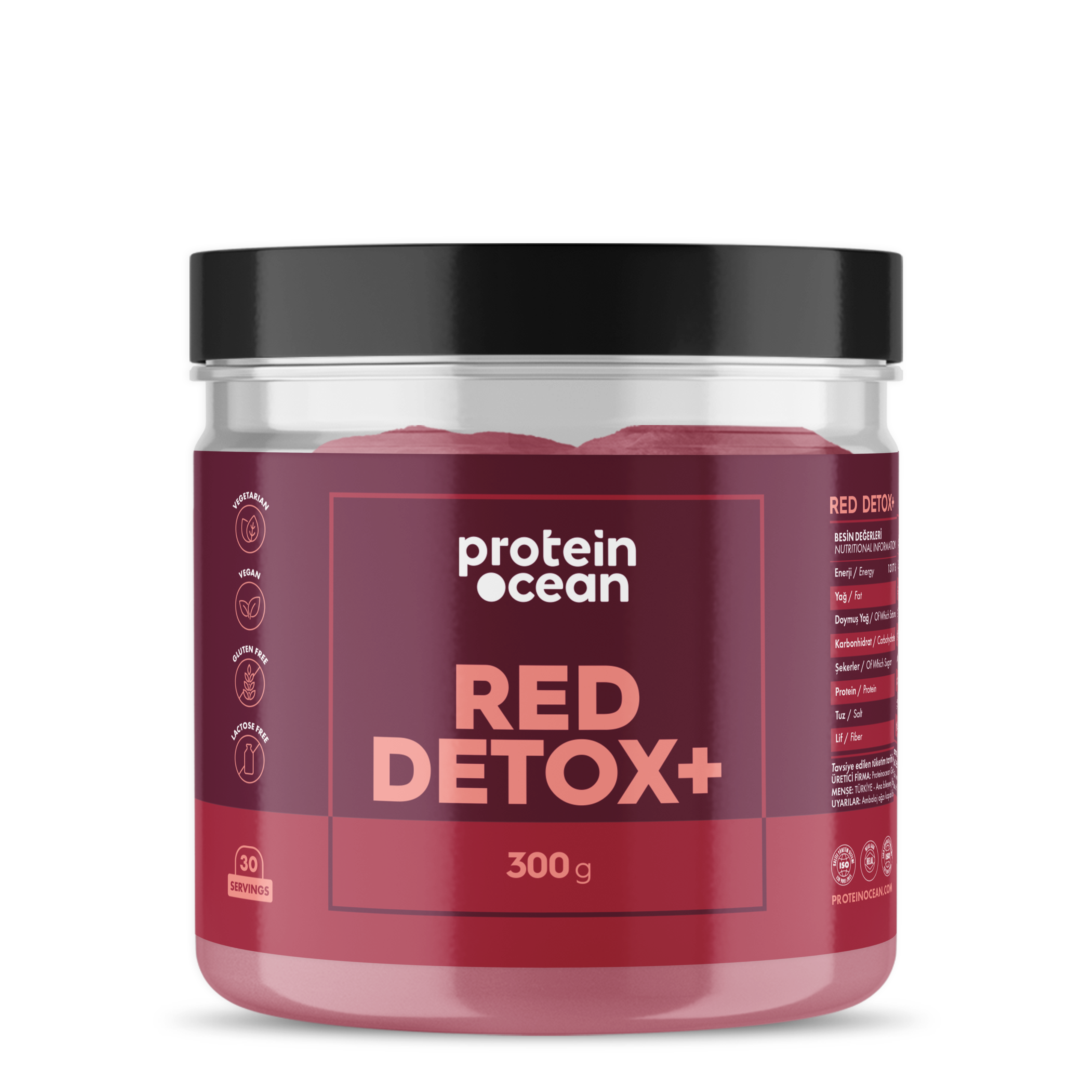 Protein Ocean Red Detox 300gr