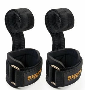 Shock Man Big Grip Pro Lifting Straps Siyah