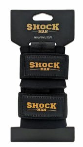 Shock Man Big Grip Pro Lifting Straps Siyah