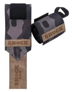 Shock Team Pro Wrist Wraps With Loops Kamuflaj Deri Etiket