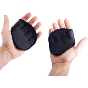Shock Man Weightlifting Grip Pads Ağırlık Kaldırma Pedi Siyah