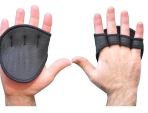 Shock Man Weightlifting Grip Pads Ağırlık Kaldırma Pedi Siyah