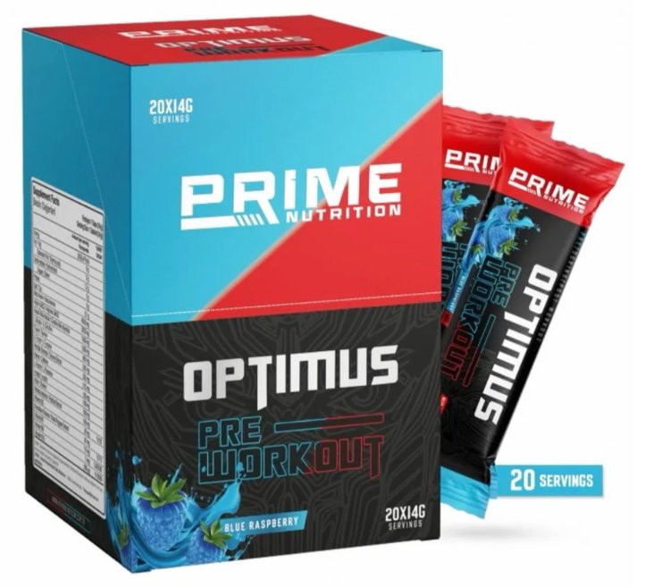 PRİME NUTRİTİON OPTİMUS PRE WORKOUT (14 GR) - 20 ADET